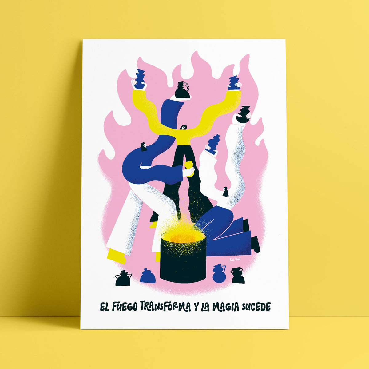 Print 01 "El fuego transforma"