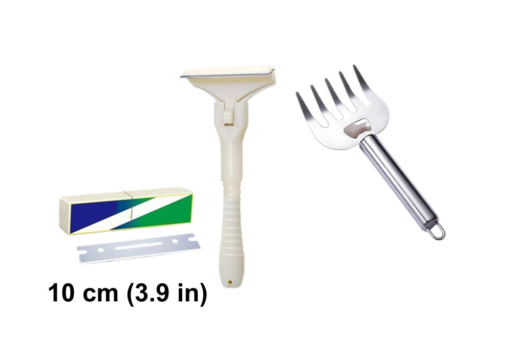 🔥 70% OFF TODAY🥩Stainless Steel Meat Scraper – Easy Fat & Fascia Removal Tool for Beef & Pork 🔪✨
