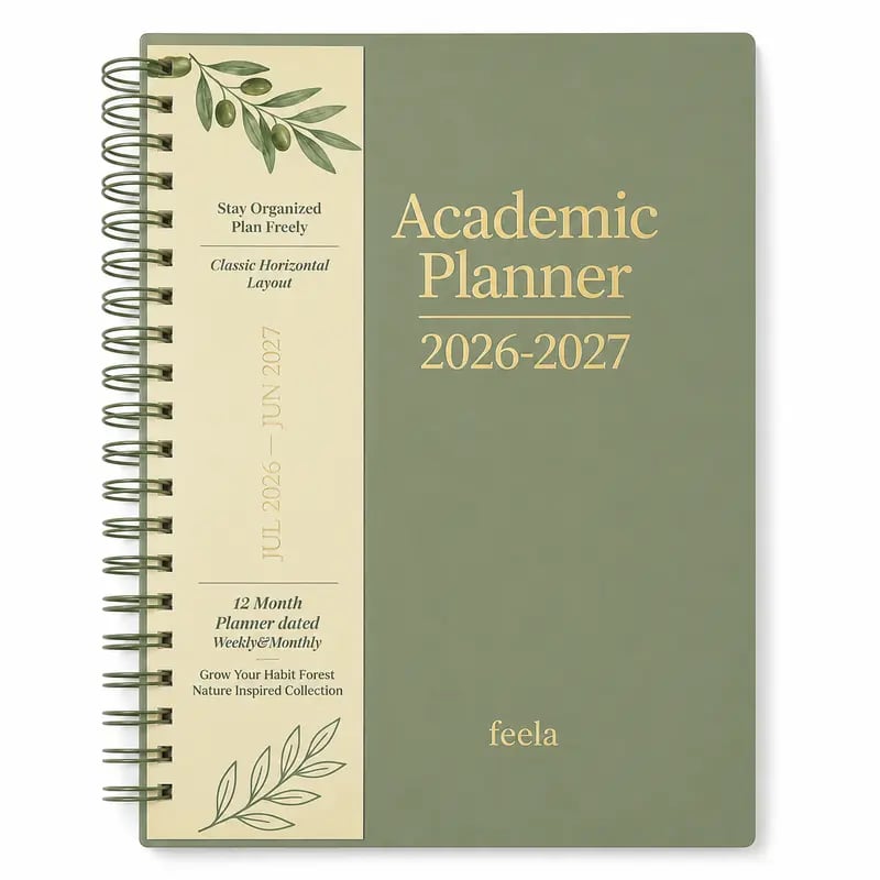 ๐งโ๐ซ๐Shuttle Art Academic Year Planner | July 2026- June 2027, Growth Tree Design For School year