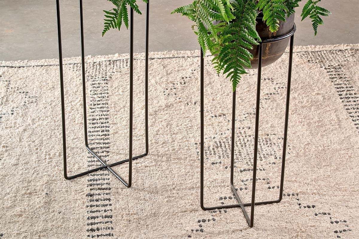 Nkuku Endo Reclaimed Iron Planter Stand