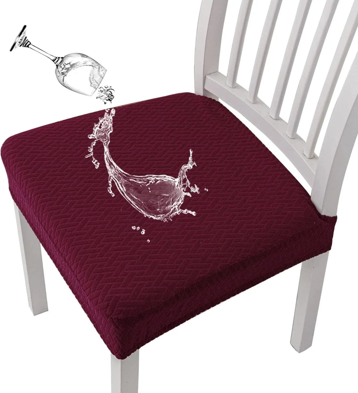⛱️🔥 Waterproof Jacquard Chair Covers! Durable, Stylish & Easy-Clean 🪑✨