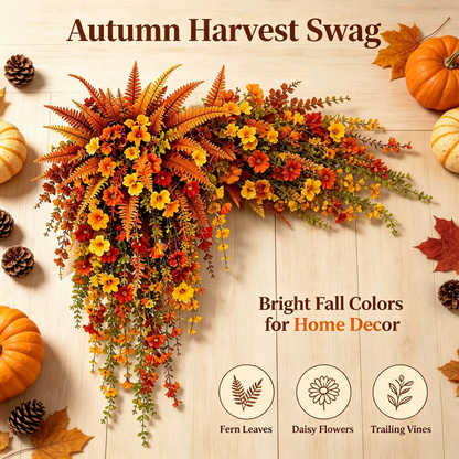 🔥 TODAY ONLY🍂 Artificial Fern for Fall Porch & Door Decor