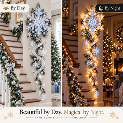 🔥70% OFF TADAY❄️ Giant Snowflake Blizzard Trail™- Let the Snowstorm Glow Indoors