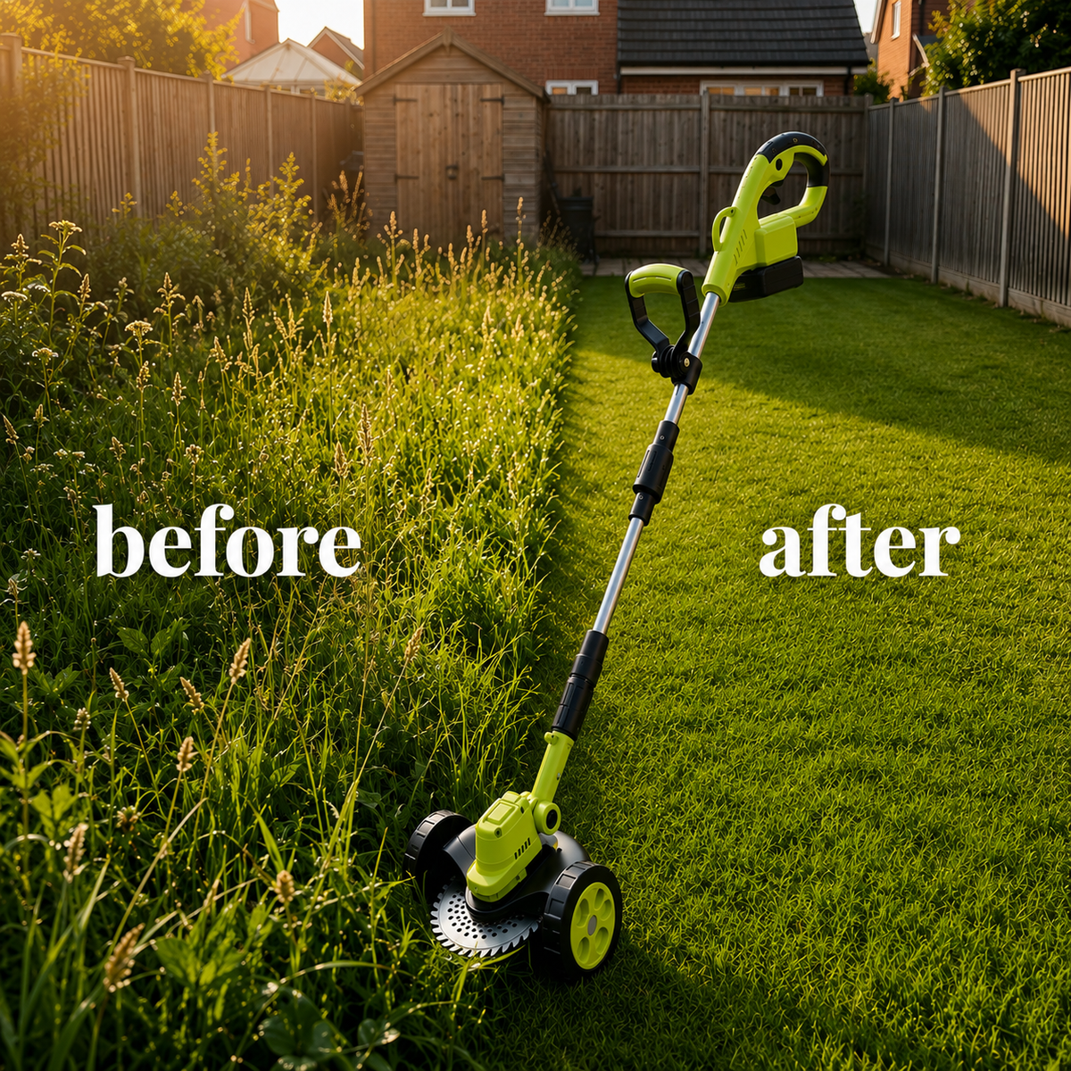 🌿Limited-time 50% OFF ⚡3-in-1 Cordless Lawn Mower – Lightweight Grass Trimmer & Edger with 2×21V Batteries🔋