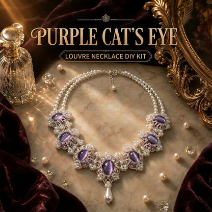 📿✨ Relaxing & Beginner-Friendly — Vintage-Inspired Necklace & Earrings DIY Kit