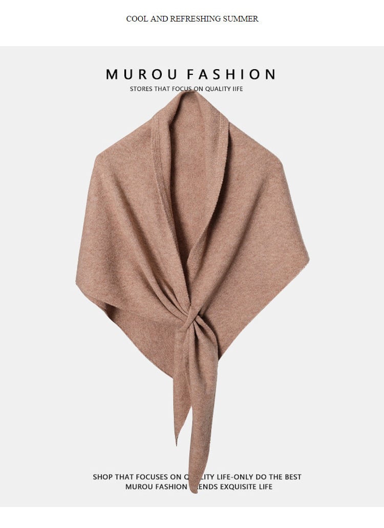 Last Day 50% OFF💖Women's Solid-Color Cashmere Scarf, Your Everyday Touch of Elegance!🍂
