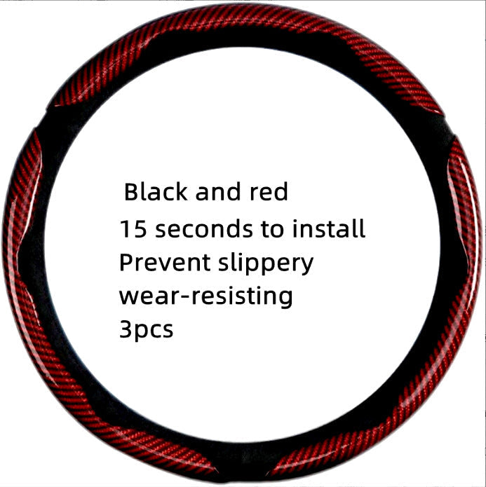 Non-Slip Car Steering Wheel Cover for 15 Inch Wheels