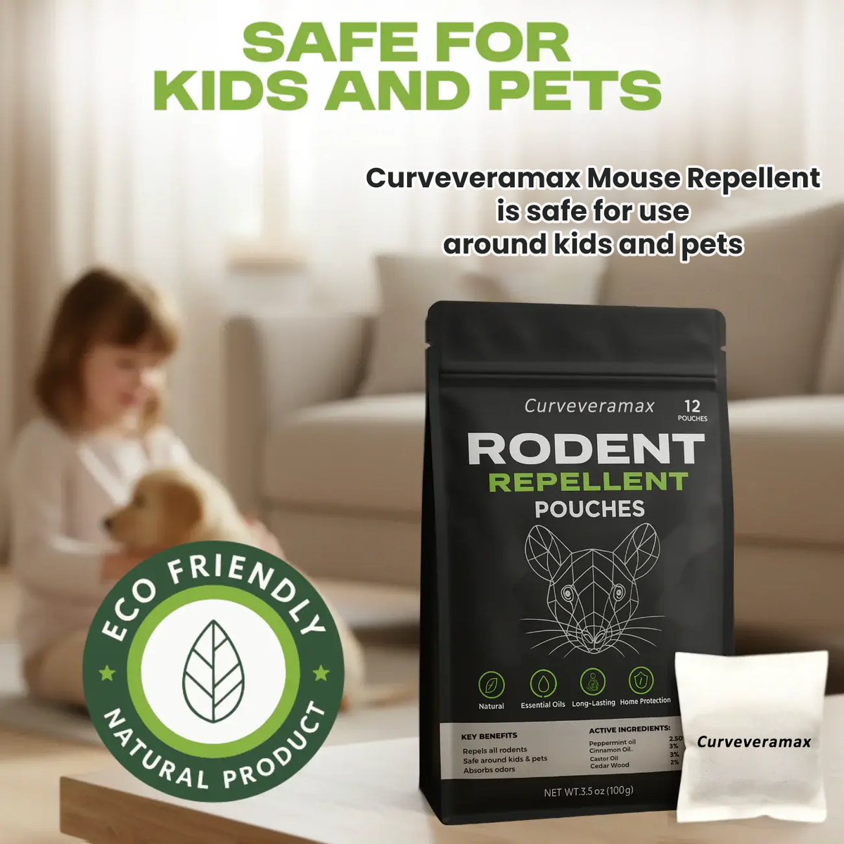 Rodent Repellent Pouches