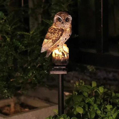 🔥Last Day 50% OFF🦉Brighten your garden path today Solar Owl Pathway Light