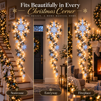 🔥70% OFF TADAY❄️ Giant Snowflake Blizzard Trail™- Let the Snowstorm Glow Indoors