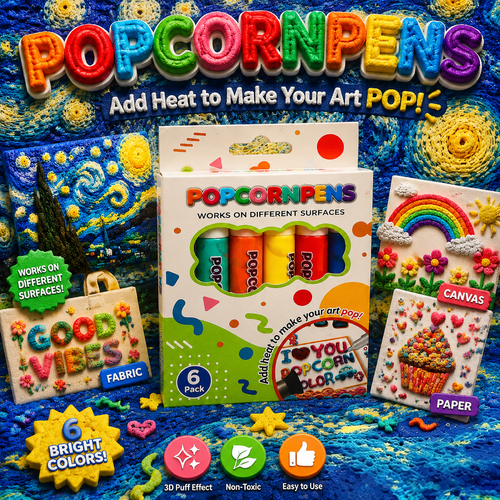 🔥Last Day Promotion 60% OFF丨vistorao® 🖍️3D Relief Art Pen – Turn Flat Drawings Into Touchable 3D Art🪄
