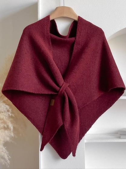 Last Day 50% OFF💖Women's Solid-Color Cashmere Scarf, Your Everyday Touch of Elegance!🍂