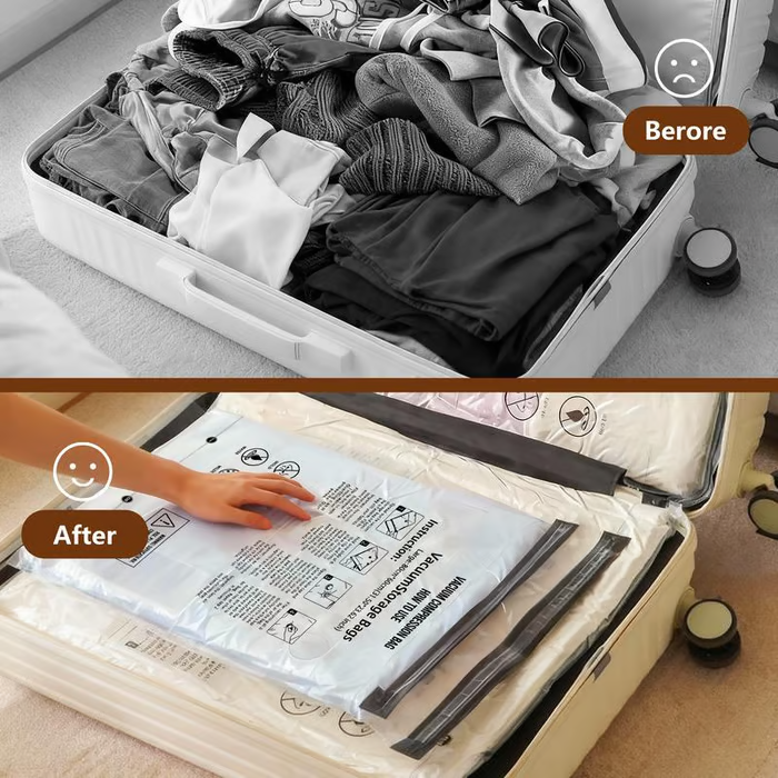 🔥LAST DAY 54% OFF - 🔥15-Pack Vacuum Storage Bags with Electric Pump