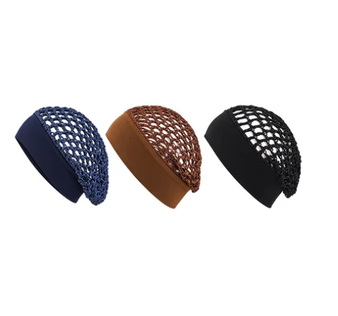 💖Hot 50% OFF🌹🌙 Stretchy Wide-Edge Sleeping Cap Set