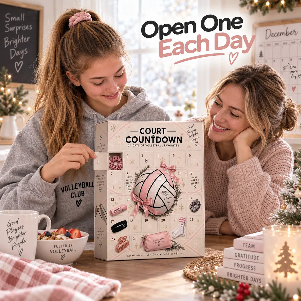 🏐 Volleyball Christmas Advent Calendar 24 Days of Surprises