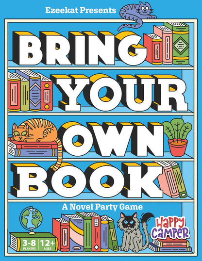 🔥Last Day 49% OFF - 📚🐱Bring Your Own Book: A Novel Party Game