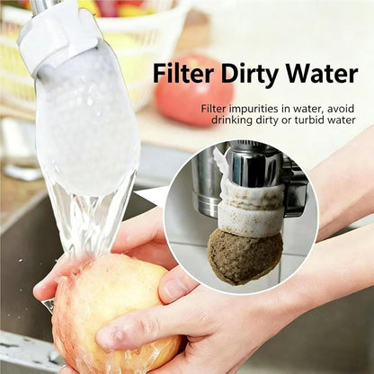🔥 Last Day: Buy 3 Get 5 Free 🎉🚙Disposable faucet filter bag Protect Your Family from Dirty Tap Water 💧👨‍👩‍👧‍👦