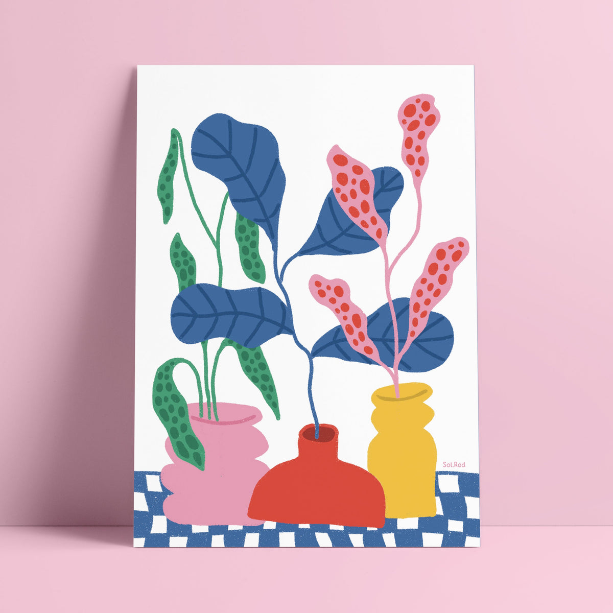Print 26 "Jarrones de colores"