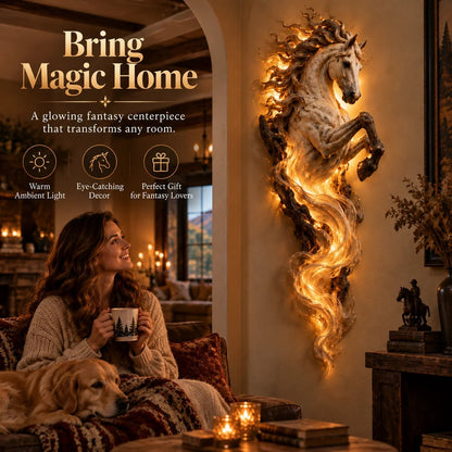 🔥Last Day 49% OFF -🦄 Celestial Flame vistorao™ Wall Sconce – A Magical Guardian Awakens on Your Wall