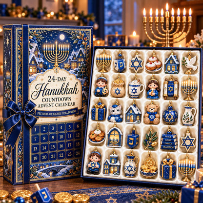 🕎 24 Little Ornament of Hanukkah Magic