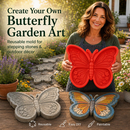 💥 LAST DAY 55% OFF - 🌻 Reusable Sunflower Stepping Stone Mold