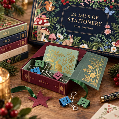 🔥 Last Day 49% OFF🔥2026 Advent Calendar – Christmas Gift Set with Stationery
