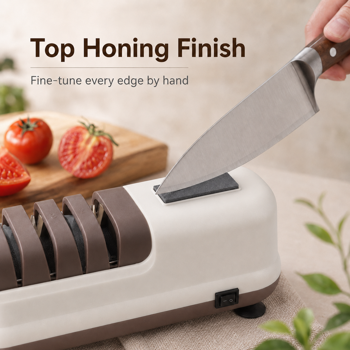 🔪 Electric Knife Sharpener for Razor-Sharp Kitchen Blades in Seconds⚡