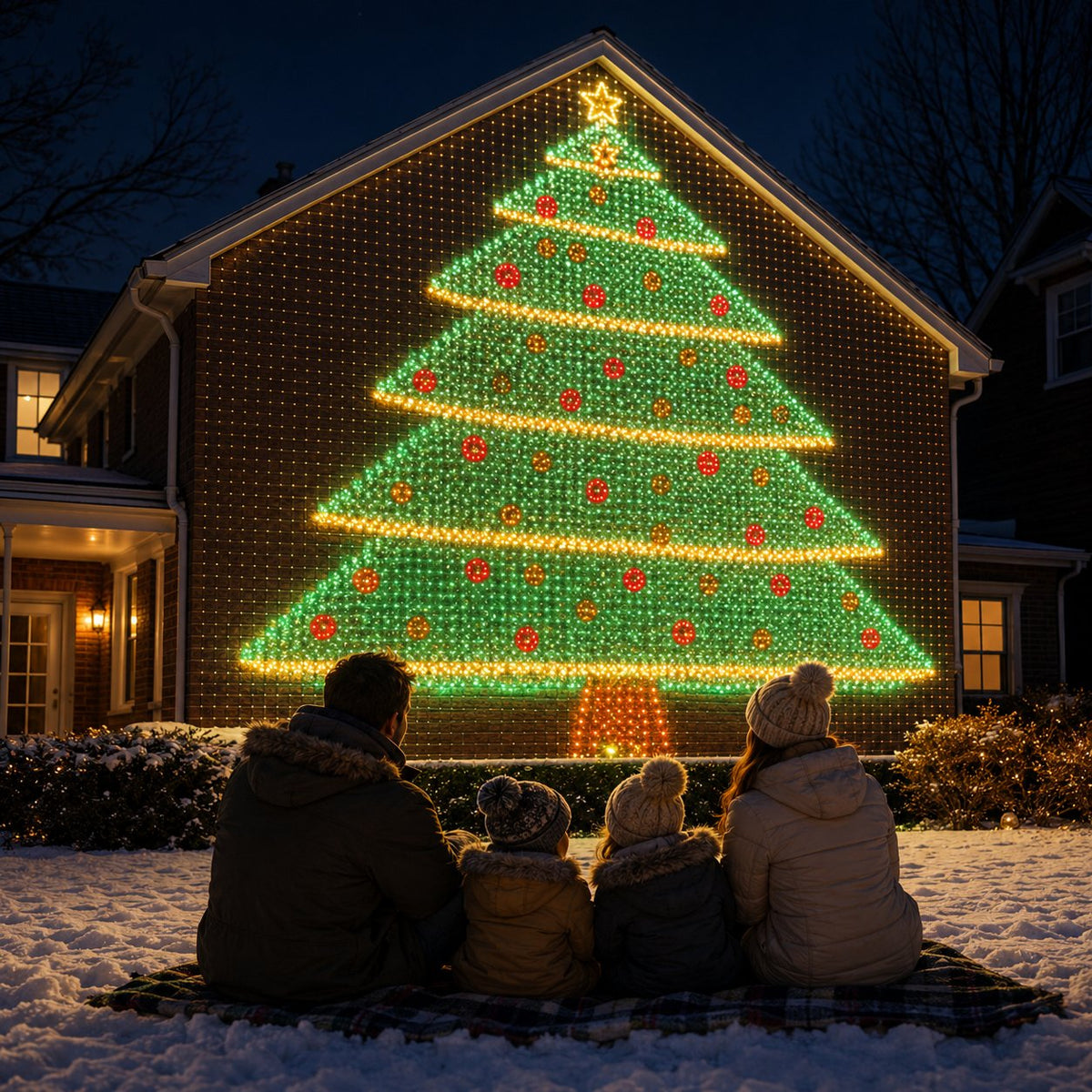 🔥 70% OFF TODAY🏡Smart LED Christmas Lights ✨ Turn Your Tree Into A Magical Light Show