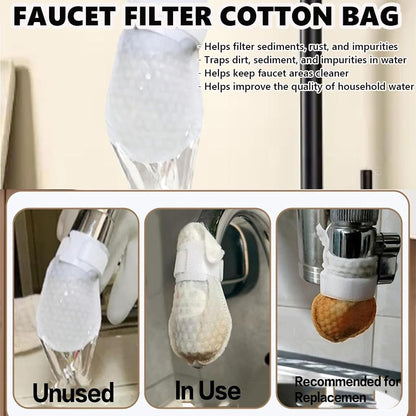 🔥 Last Day: Buy 3 Get 5 Free 🎉🚙Disposable faucet filter bag Protect Your Family from Dirty Tap Water 💧👨‍👩‍👧‍👦
