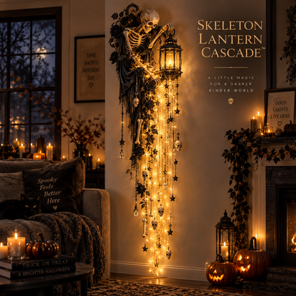 🔥Last Day 49% OFF -✨Elegant Halloween Cascade Wall Light Collection