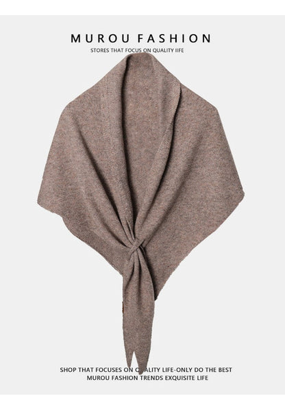Last Day 50% OFF💖Women's Solid-Color Cashmere Scarf, Your Everyday Touch of Elegance!🍂