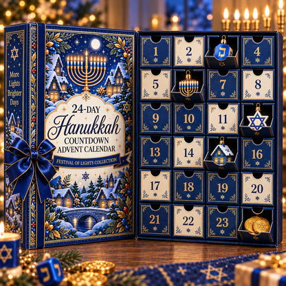 🕎 24 Little Ornament of Hanukkah Magic