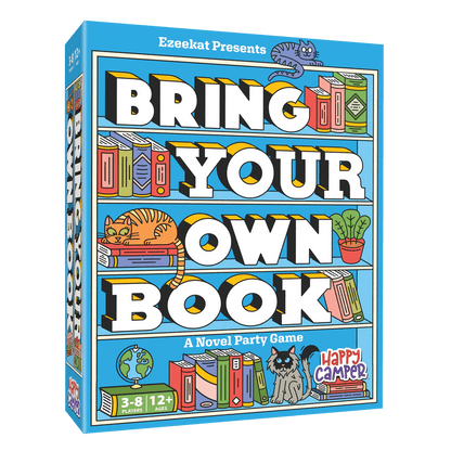 🔥Last Day 49% OFF - 📚🐱Bring Your Own Book: A Novel Party Game