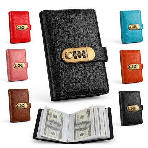 💵100 Transparent Pocket Currency Collectors Album