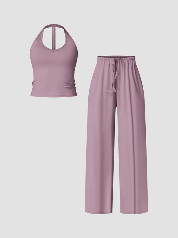 Women's Quick-Dry Halter Sports Set