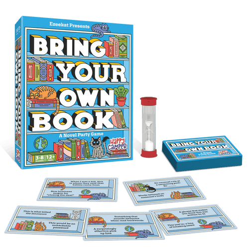 🔥Last Day 49% OFF - 📚🐱Bring Your Own Book: A Novel Party Game
