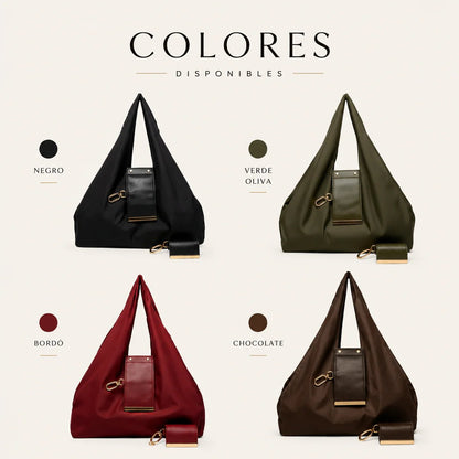 🔥Varelli Charm Transformable Bag – Stylish Vegan Leather Tote & Keychain Charm