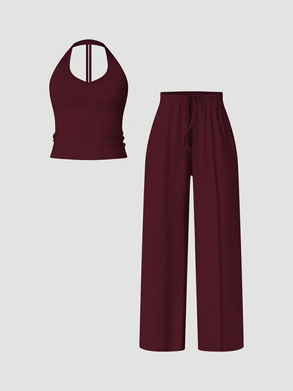 Women's Quick-Dry Halter Sports Set