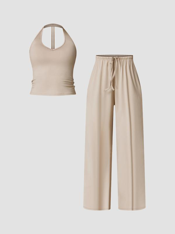 Women's Quick-Dry Halter Sports Set