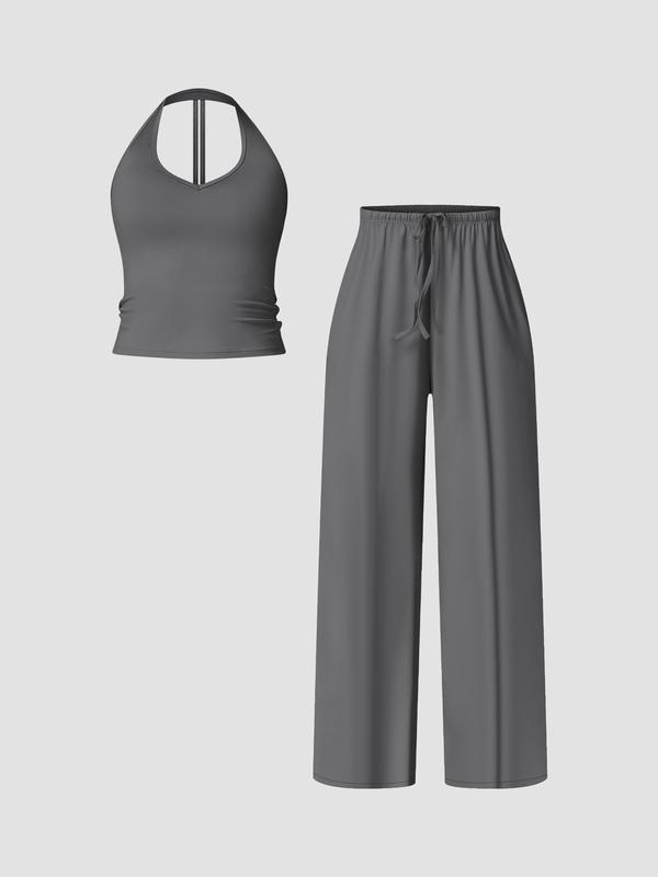 Women's Quick-Dry Halter Sports Set