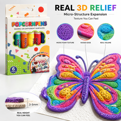 🔥Last Day Promotion 60% OFF丨vistorao® 🖍️3D Relief Art Pen – Turn Flat Drawings Into Touchable 3D Art🪄
