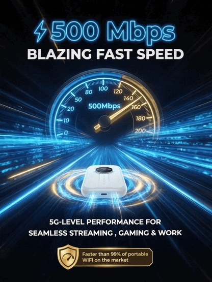 🌍 Global Portable Wi-Fi – No Contract, No Hidden Fees