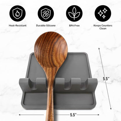 Silicone Utensil Rest