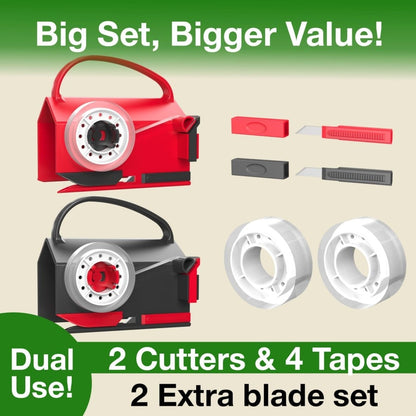 🔥HOT SALE 49% OFF - Wrapping Paper Cutter & Tape Dispenser