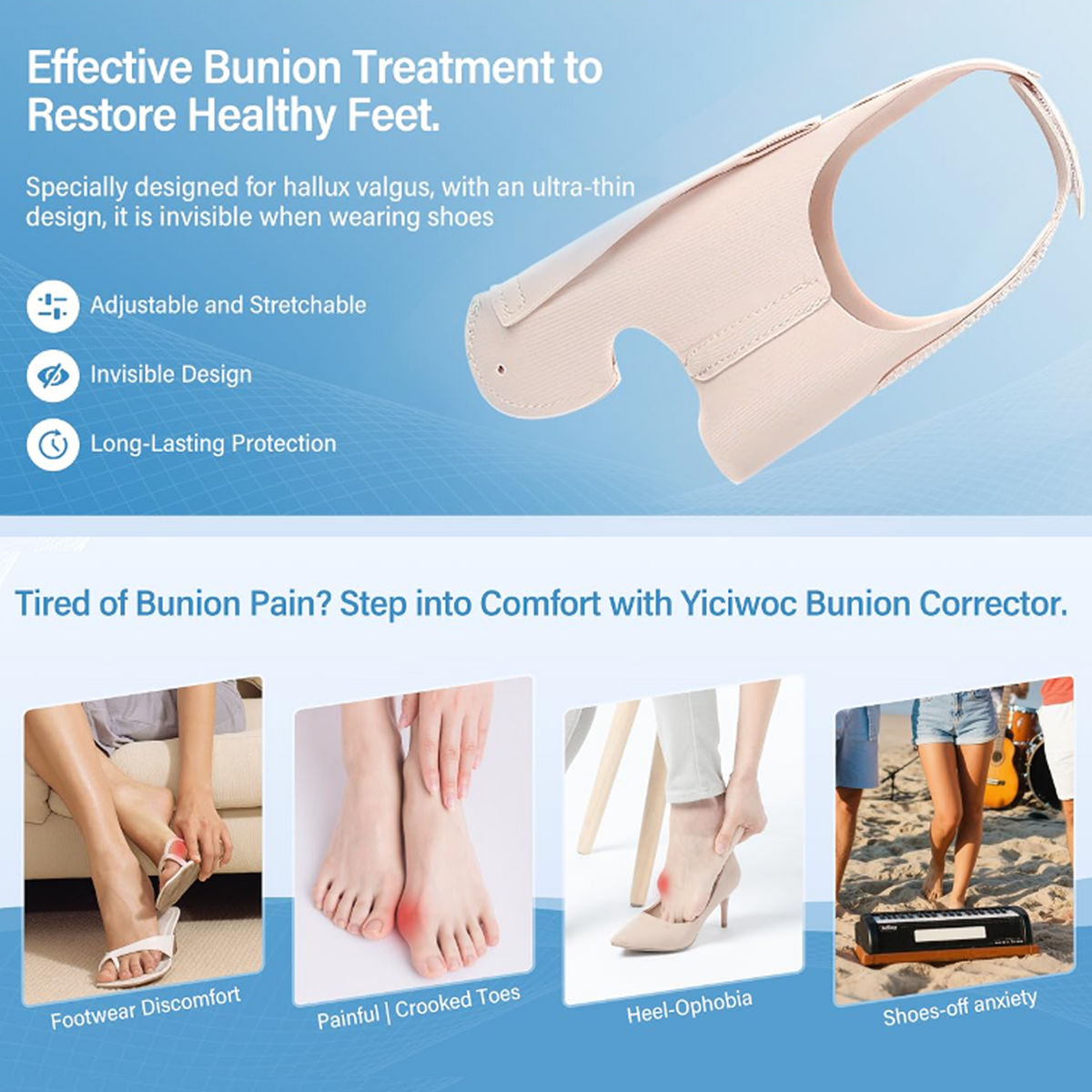 Adjustable Bunion Support Corrector