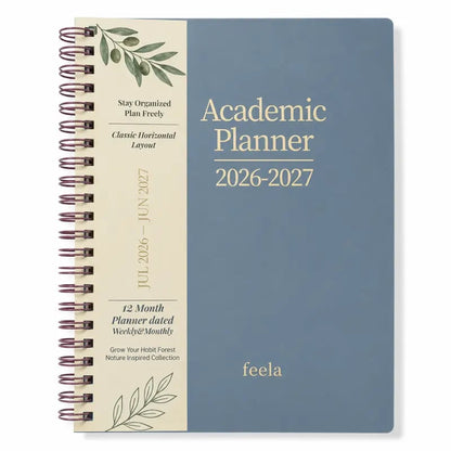 🧑‍🏫📔Shuttle Art Academic Year Planner | July 2026- June 2027, Growth Tree Design For School year