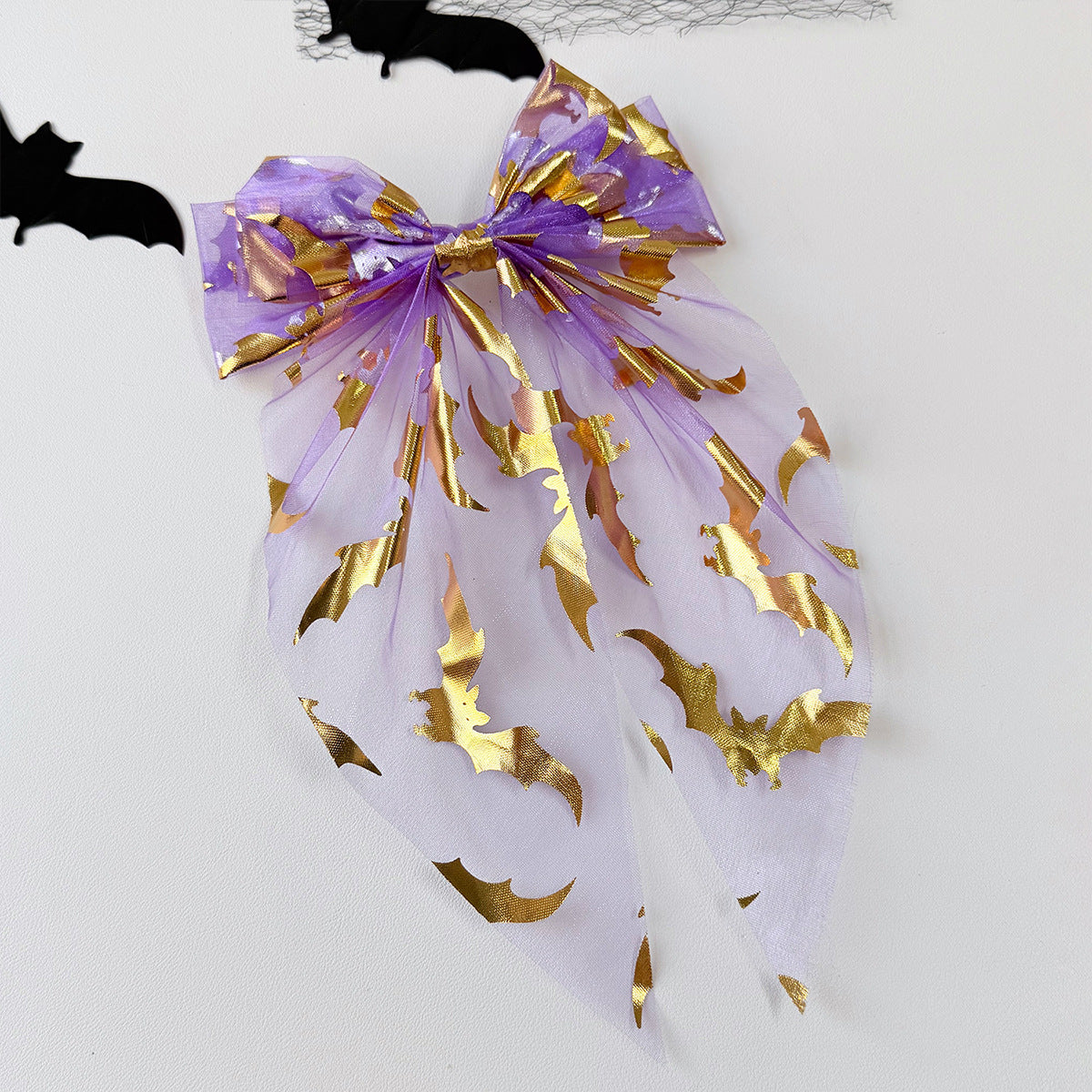 🖤The Spooky-Chic Hair Accessory Everyone Will Notice -Your Halloween Hair Needs This Spiderweb Bow 🎀