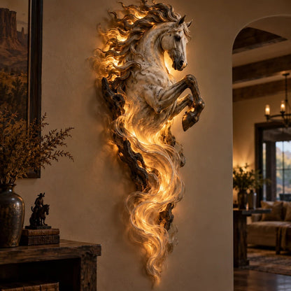 🔥Last Day 49% OFF -🦄 Celestial Flame vistorao™ Wall Sconce – A Magical Guardian Awakens on Your Wall
