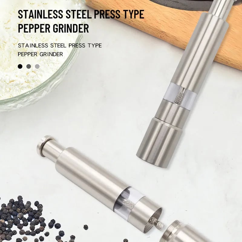 🔥HOT SALE🔥🔥Stainless Steel Salt And Pepper Grinder