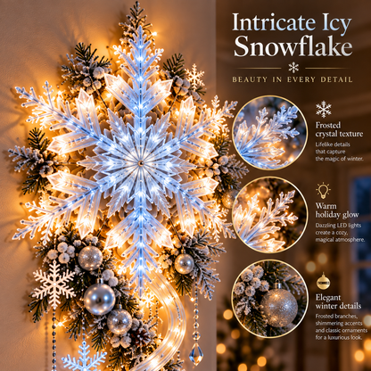 🔥70% OFF TADAY❄️ Giant Snowflake Blizzard Trail™- Let the Snowstorm Glow Indoors
